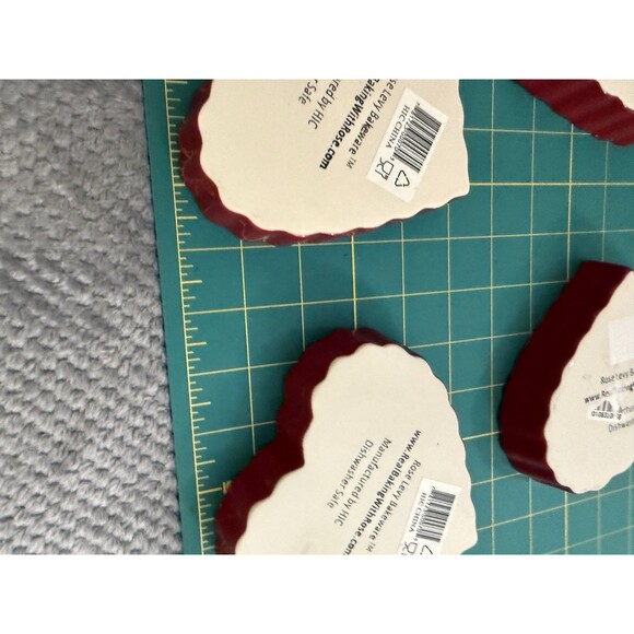 Rose Levy Beranbaum Sweetheart Bakeware Heart Shaped Dish Ceramic Set of 4 Crème - Picture 5 of 14